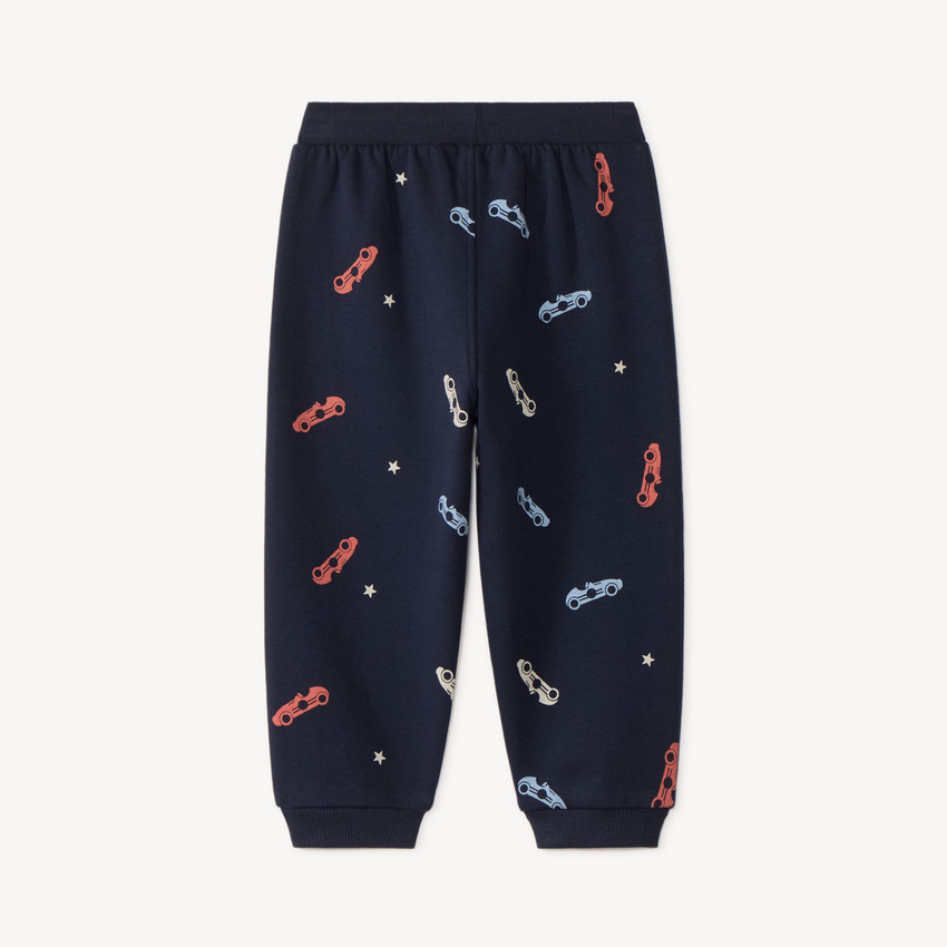 Joggingbroek jongens met auto's print 