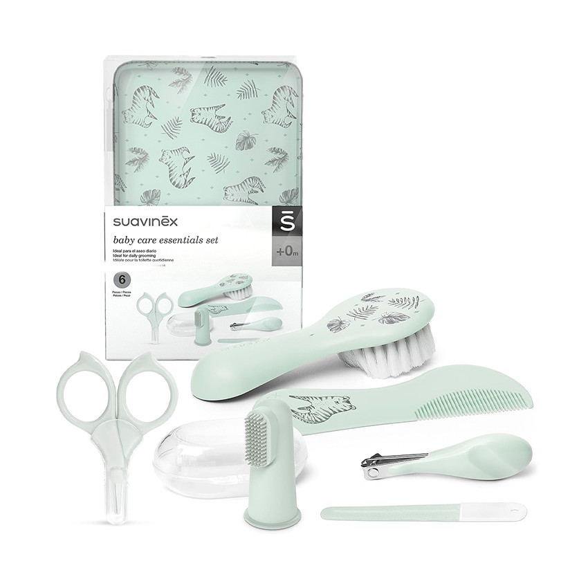 Trousse de toilette complète vert 