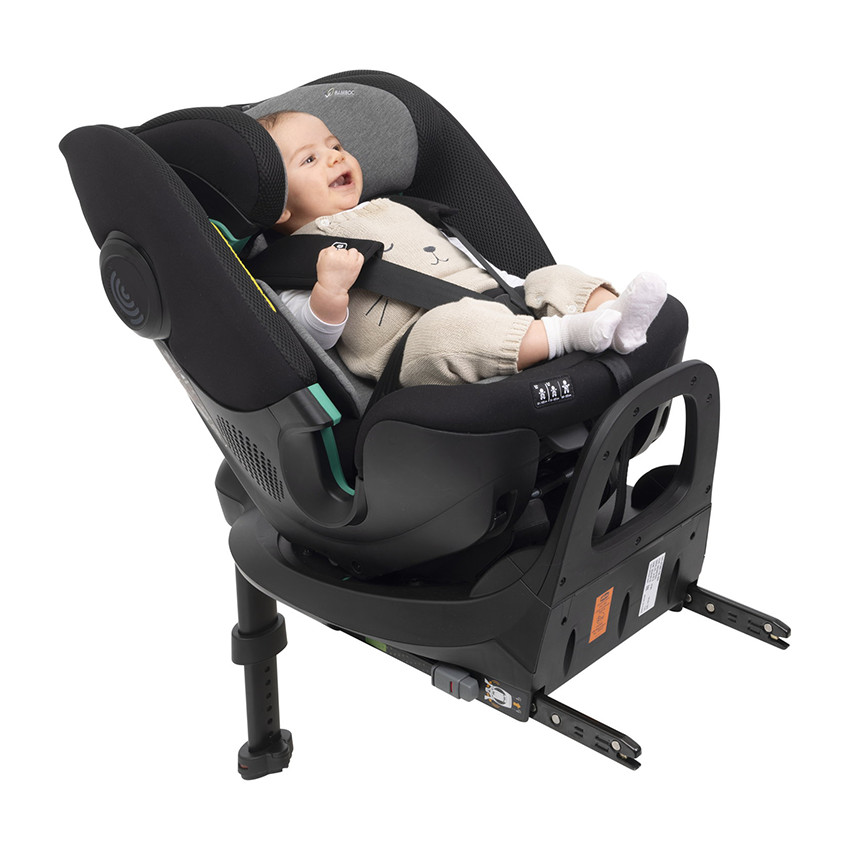 Siège-auto i-Size Fullseat 360 avec base et réducteur black satin 