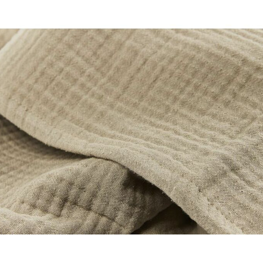 Drap Mousseline prélavée - Sand - 100x150 cm 