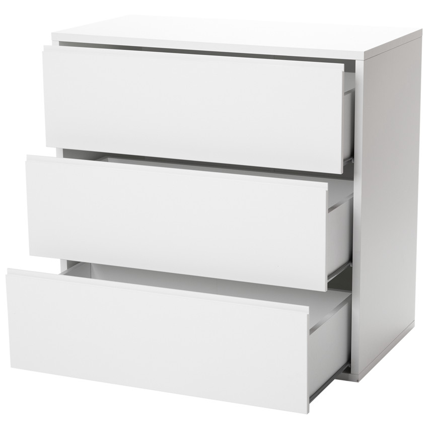 Commode Eden 3 laden - wit 