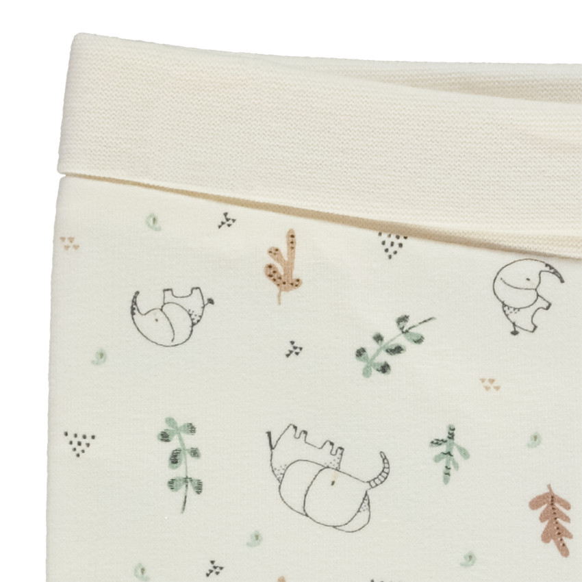 Ensemble 3 pièces motifs éléphant pour bébé garçon 