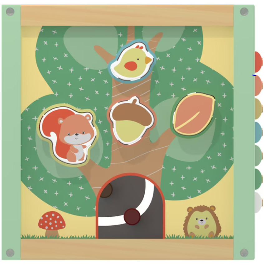 Activiteiten Kubus 4-zijdige bos activiteiten 18m+ 