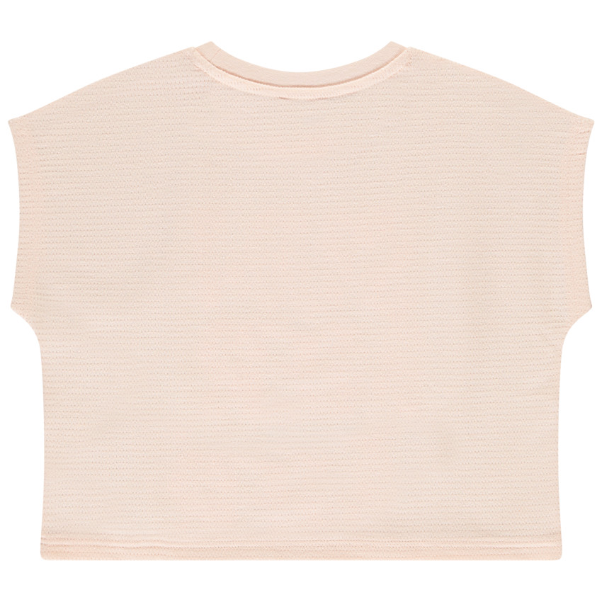 T-shirt met korte mouwen, doosvorm, fantasie, meisjes 