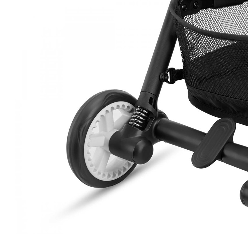 Poussette Eezy S châssis black - Soho Grey 