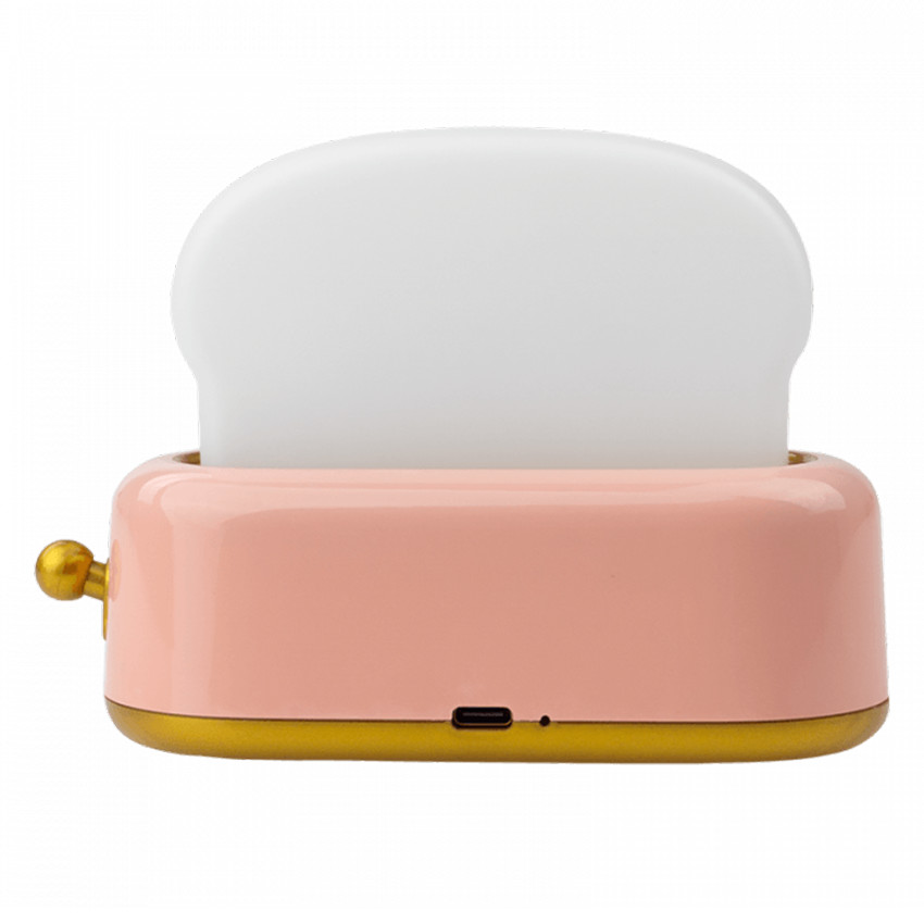 Veilleuse LED Toaster Rose 