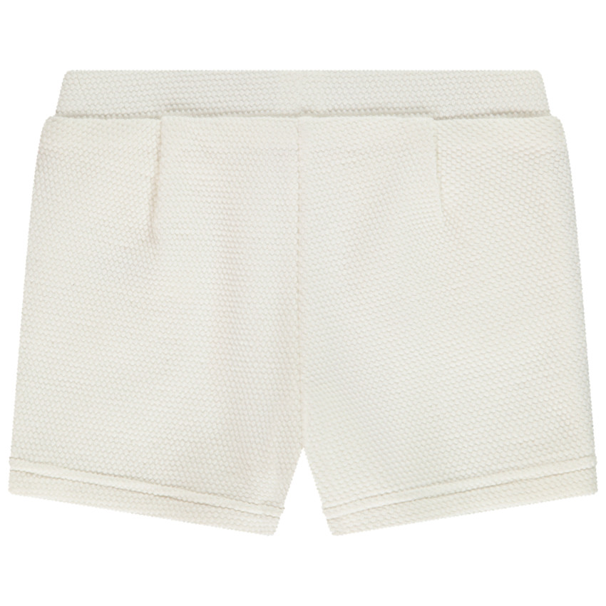 Short in pointelle met lurexdetails voor meisjes 