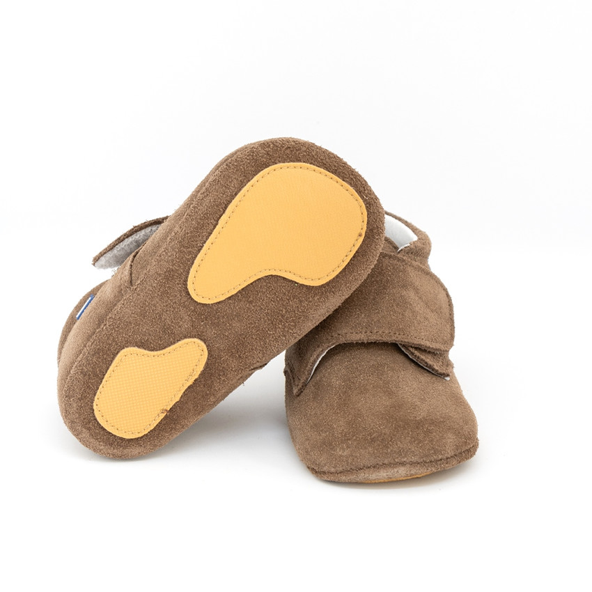 Schoentjes Babychic - Maat 16 - Serraje Suède Vison 