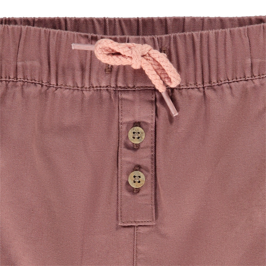 Bermuda en twill style cargo pour bébé garçon 