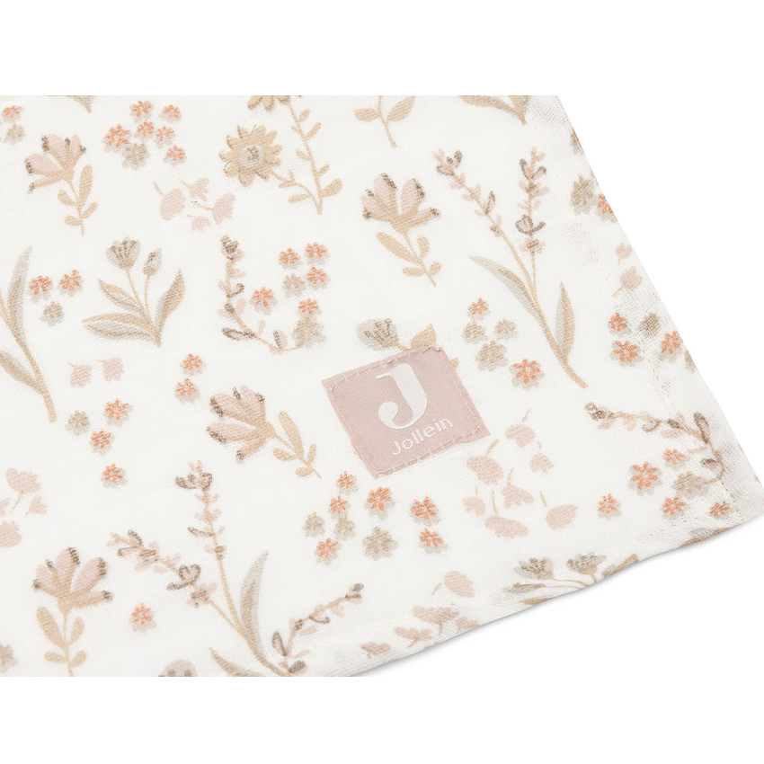 Lange gaze de coton Large 2pcs 115x115cm Bloomy 