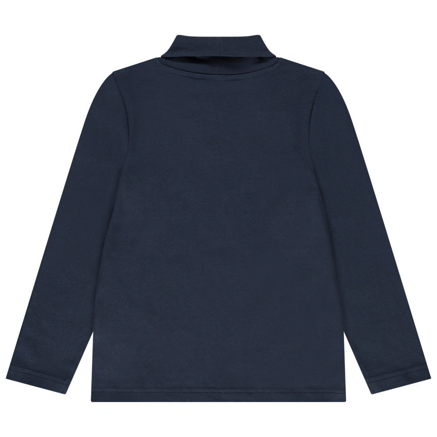 Sous-pull col roulé print ski pour garçon 