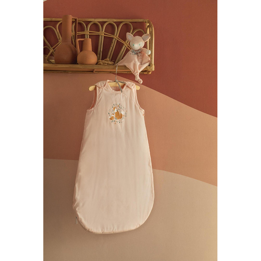 Doudou mouchoir renard en velours 