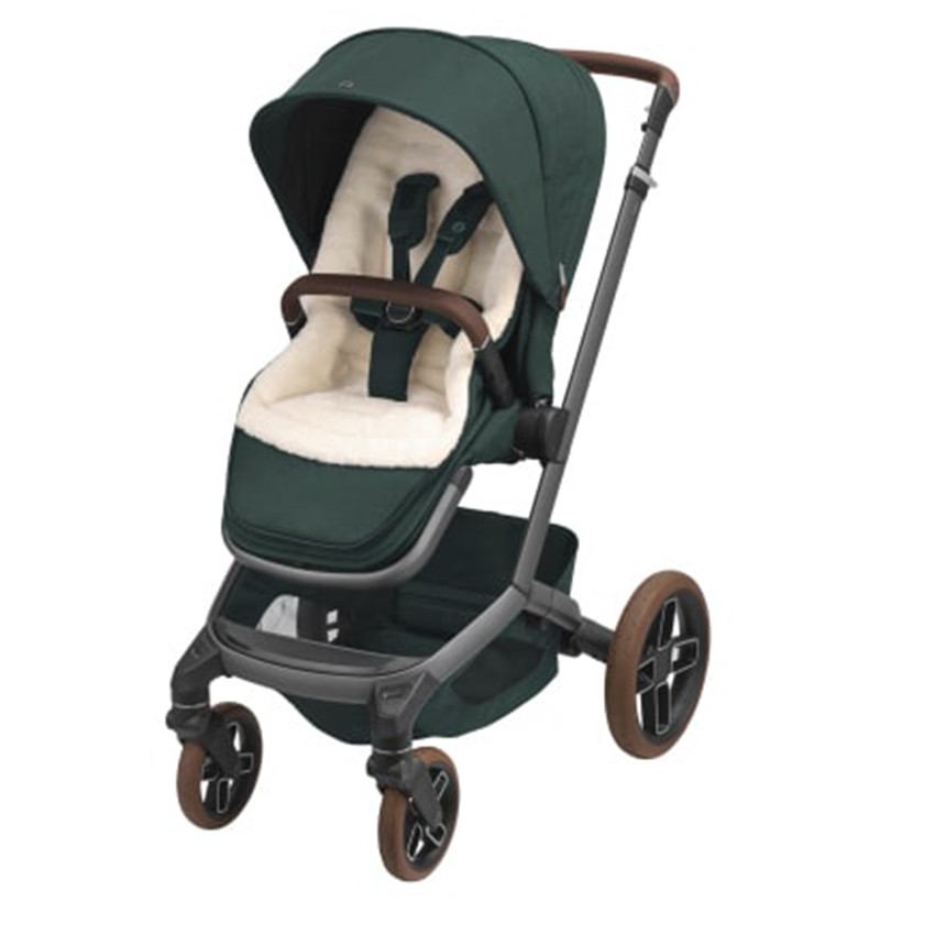 Chancelière 2-en-1 poussette Twillic Green 