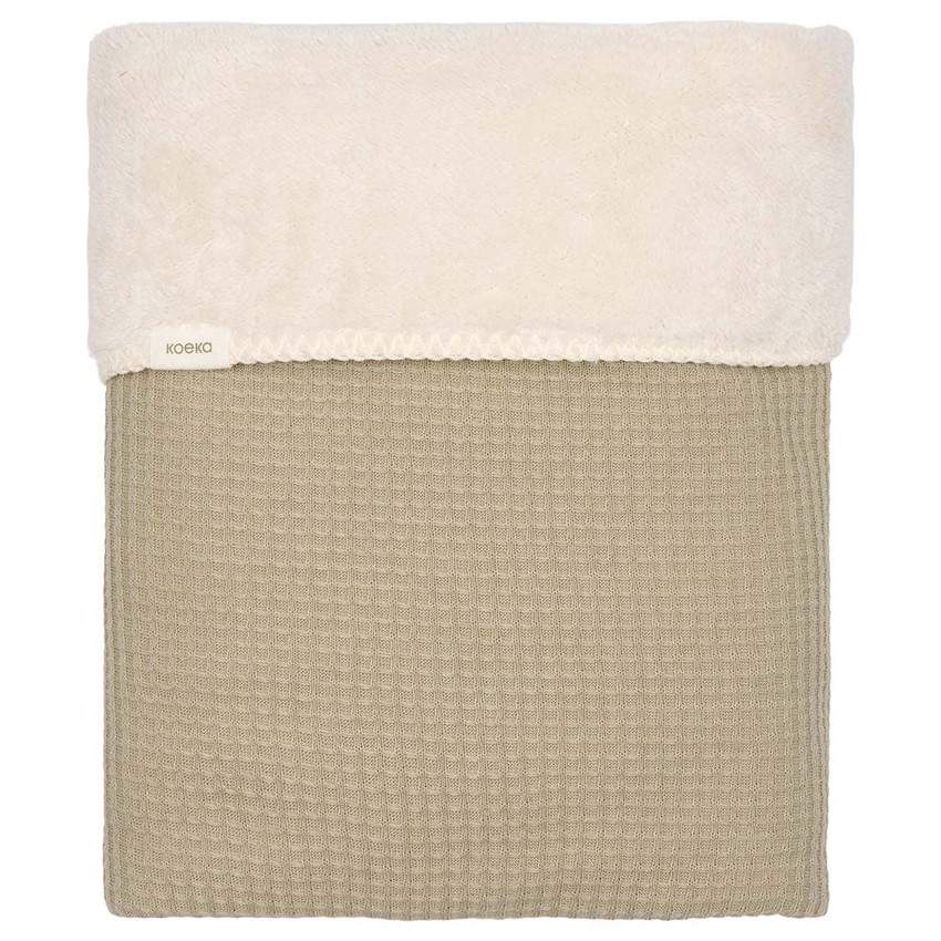 Deken bed Teddy Malaga 100x150cm Sage 