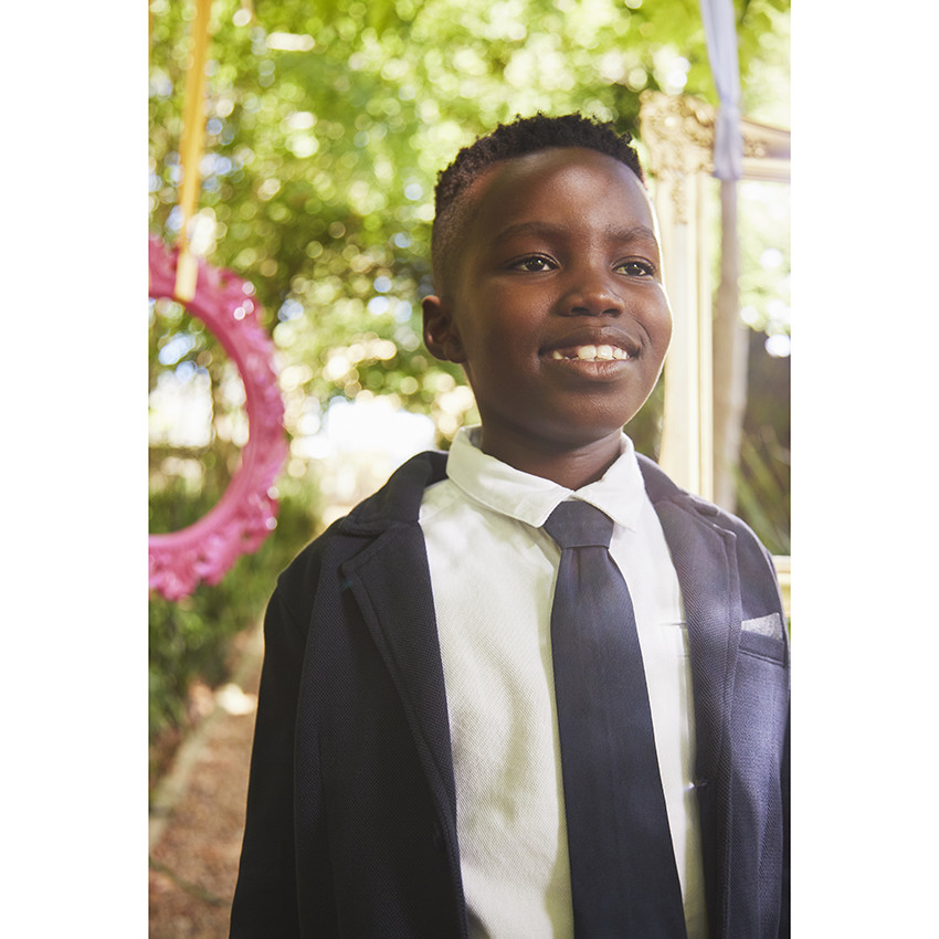 Veste de cérémonie en maille piquée pour garçon 