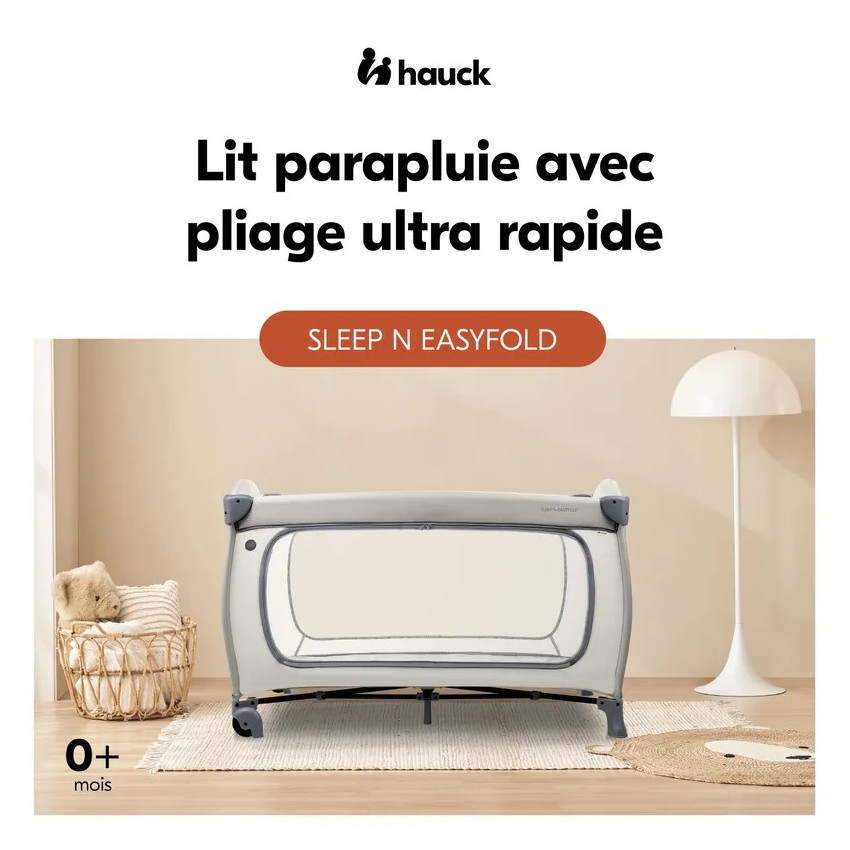 Lit de voyage Sleep N Easyfold Dark Grey 