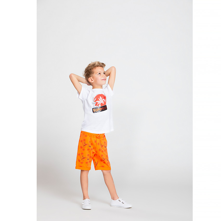Ensemble de plage t-shirt + short print Bugs bunny Looney Tunes pour garçon 