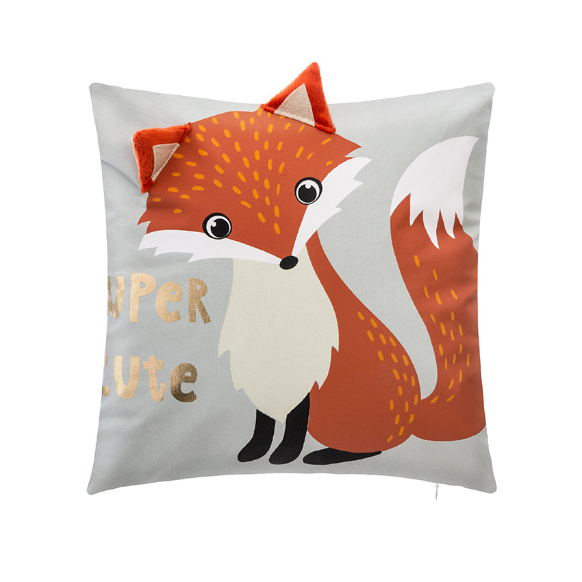 Decoratief kussen 40 x 40 cm - Vos 