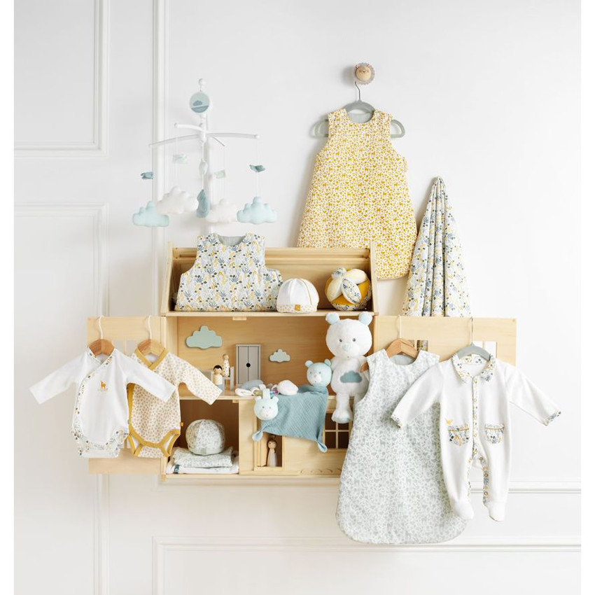 Couvre-lit Promenons-nous pour lit 120 et 140 cm 