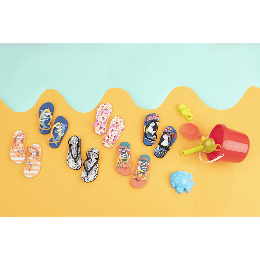 Slippers met bloemen voor meisjes 