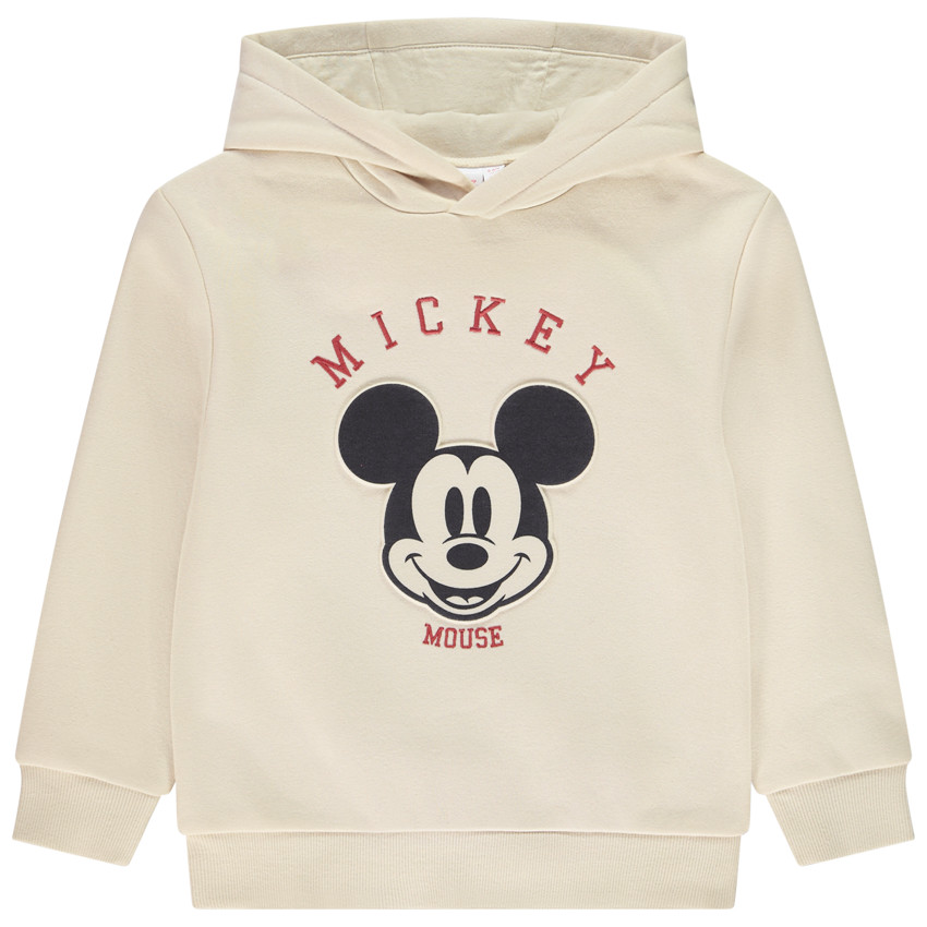 Sweatshirt in fleece met fantasie Mickey Disney voor jongens 