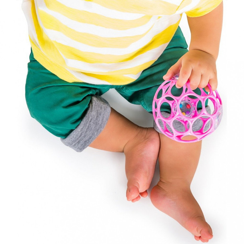 Zachte Rammelaar Bal Oball Roze 