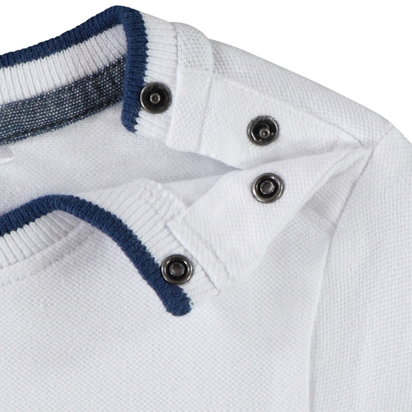 Langarm T-shirt met auto print voor baby jongen 