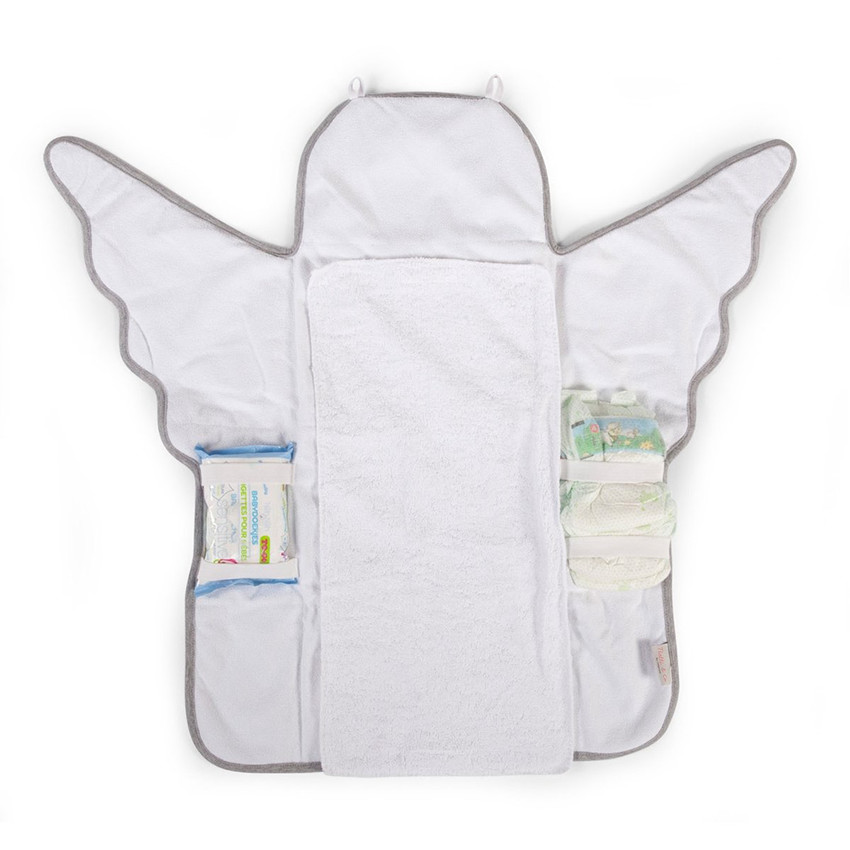 Tapis à langer Angel - Jersey marin 