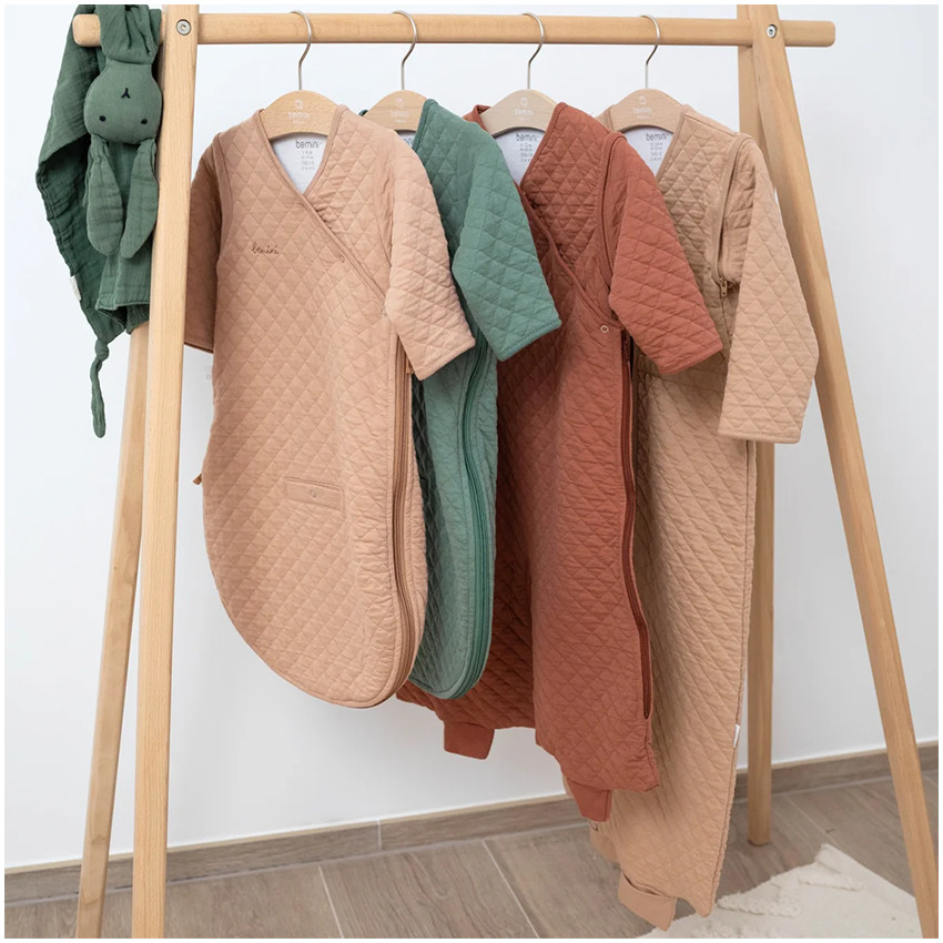 Slaapzak Magic Bag Pady Quilted Jersey TOG 1,5 Beige 12-24M 