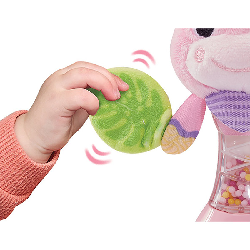 Hochet Animal Friends hippopotame Rose 