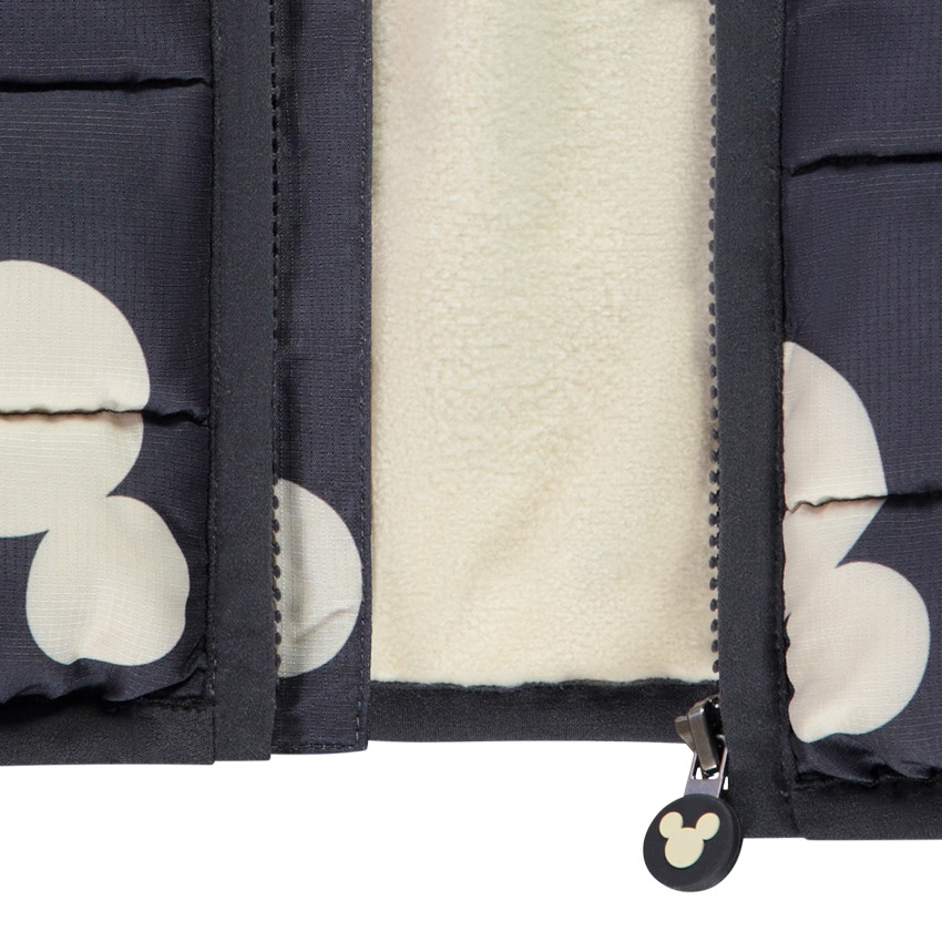 Doudoune sans manches ludique Mickey Disney pour garçon 