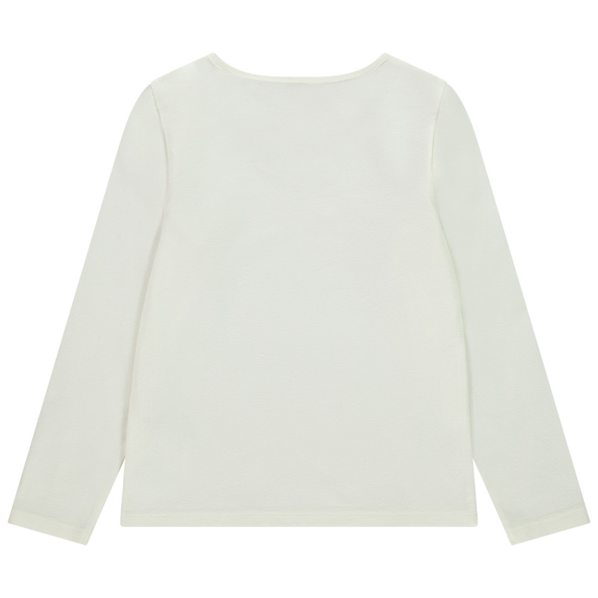 T-shirt manches longues print Stitch & Angel Disney pour fille 