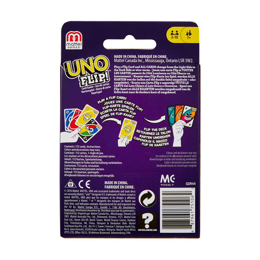 Jeux de Cartes Uno Flip 