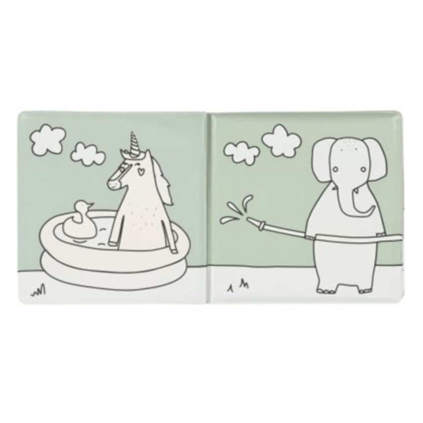 Livre de bain qui change de couleur Mrs. Cat et ses amis 