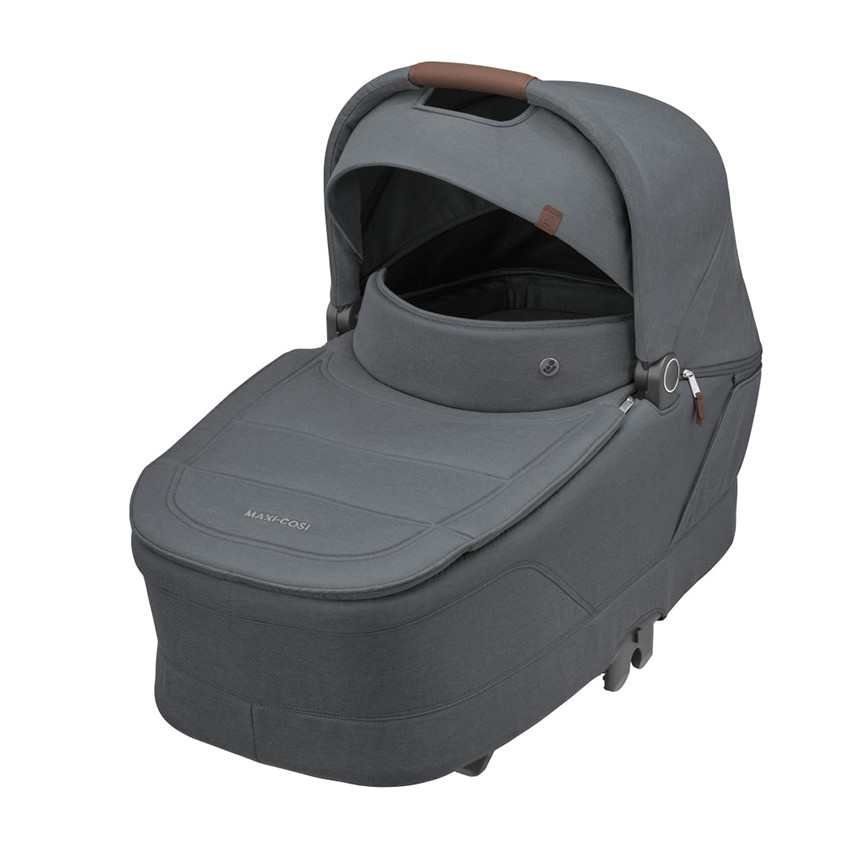Poussette Oxford Plus + nacelle Twillic Graphite 