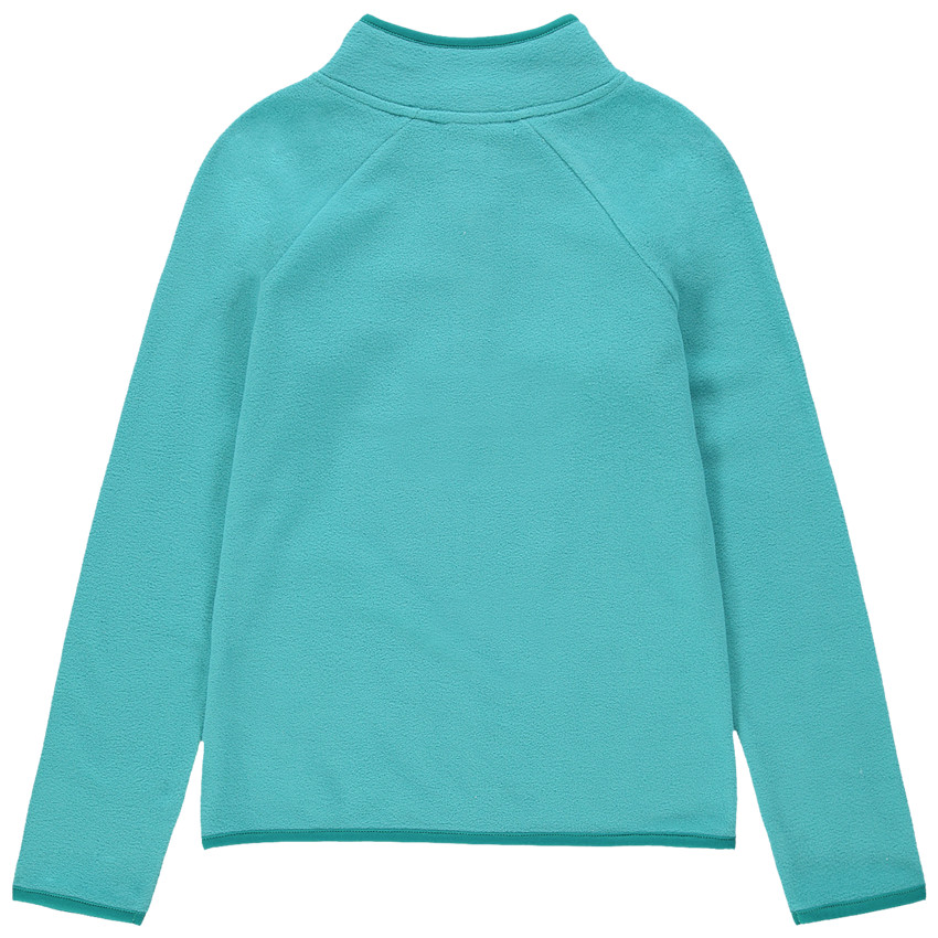 Sweat en polaire avec SmileyWorld brodé et col zippé 