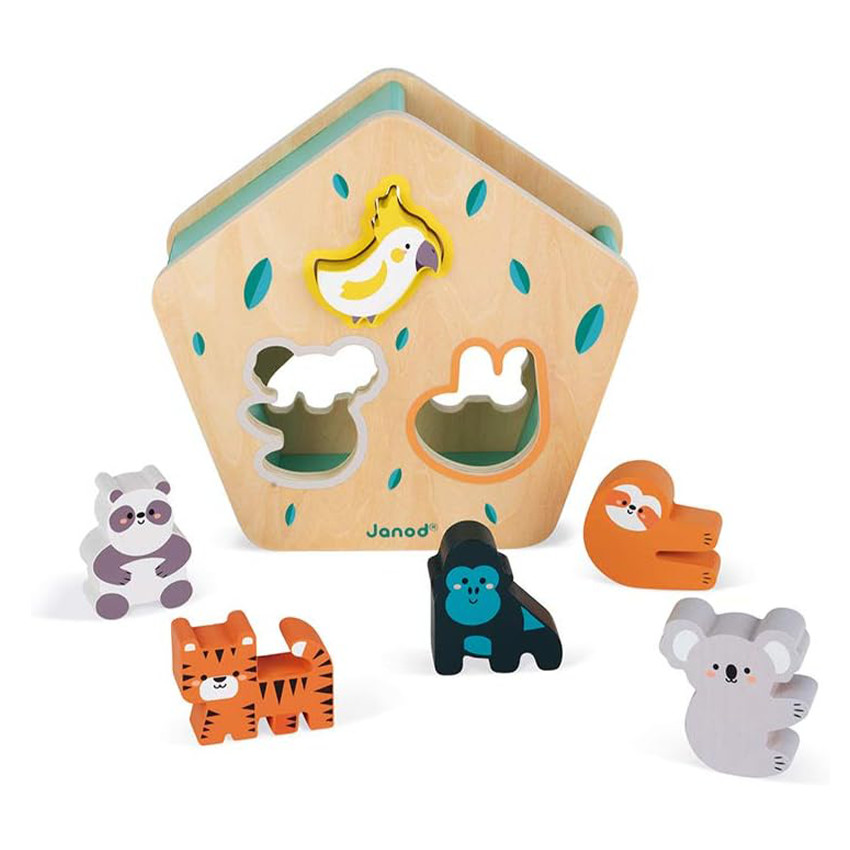 WWF houten dierenvormstoof 