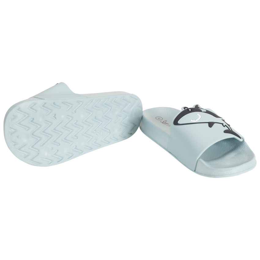 Haai-mules voor jongens met bandje naar leeftijd 