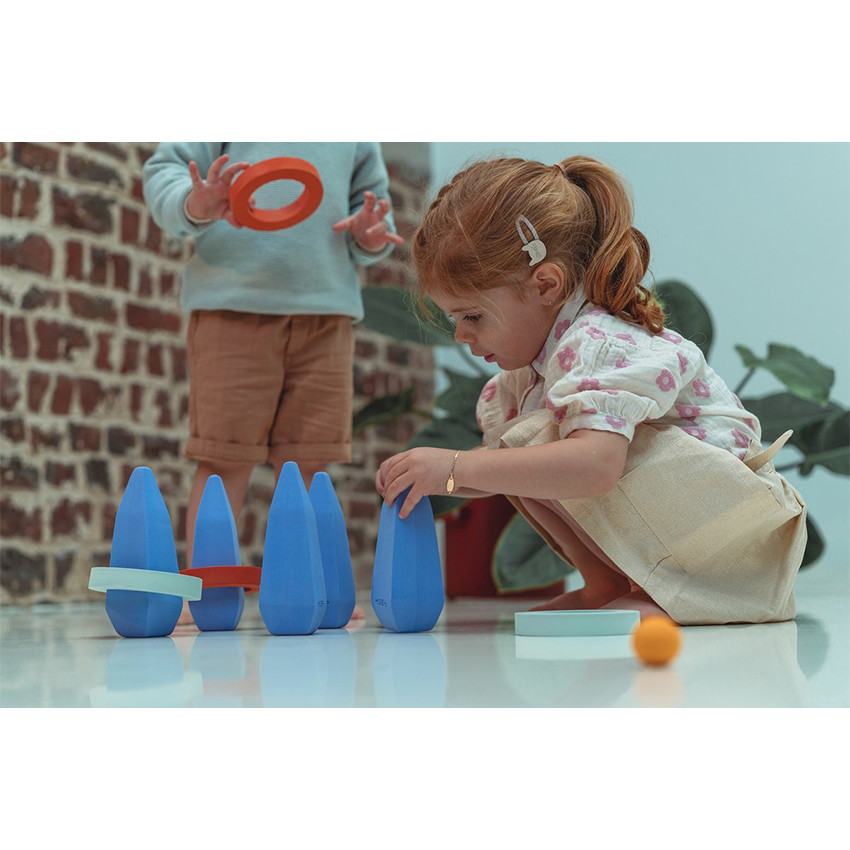 Kegelspel in schuim 3-in-1 