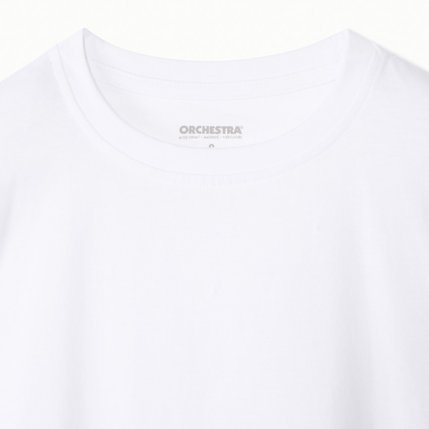 Lot de 3 t-shirts manches courtes unis pour garçon 