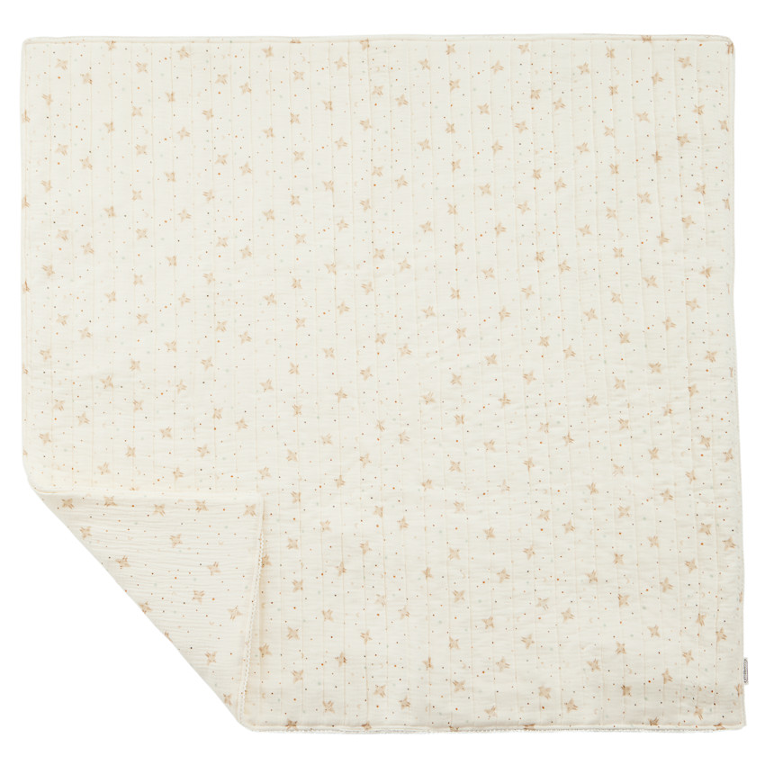 Couverture matelassée en tetra 100 x 100 cm TOG 2 Douce Hirondelle écru 