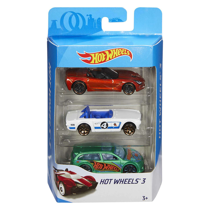 Pack de 3 voitures Hot Wheels 