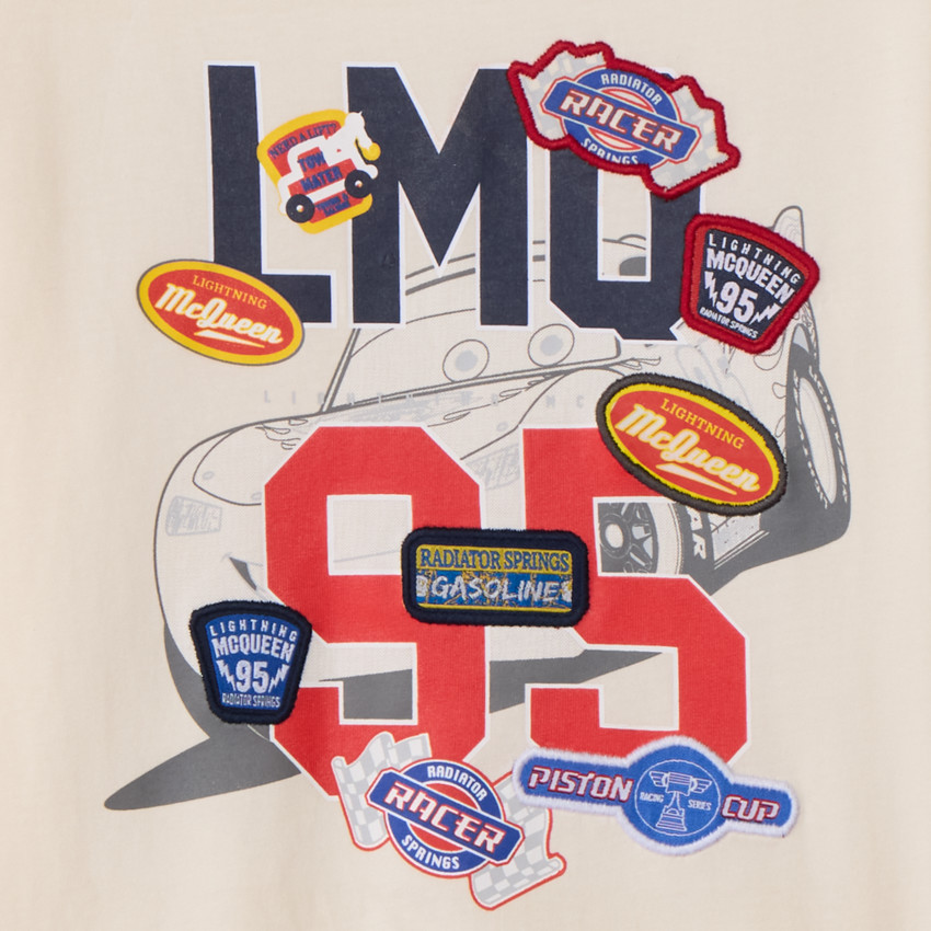 T-shirt manches longues uni Cars Disney garçon 