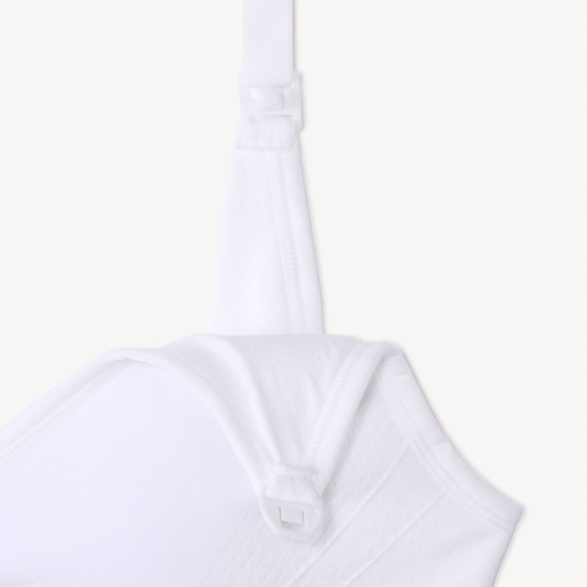 Borstvoedingsbh zonder naden en verstelbaar effen 