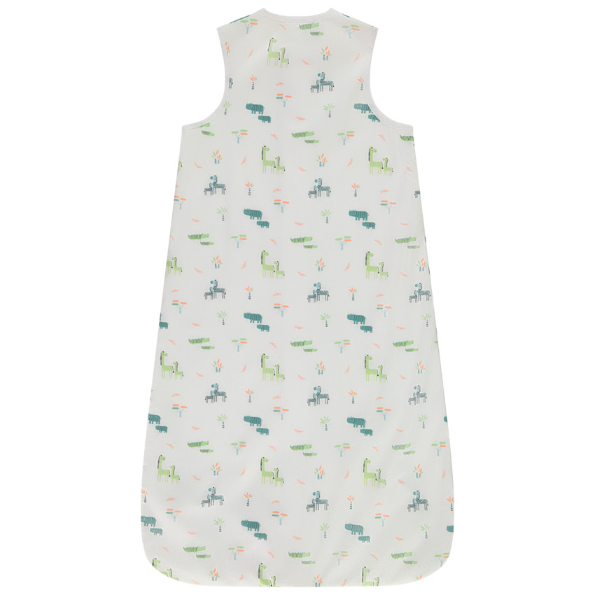 Gigoteuse en seersucker TOG 0.5 imprimé savane pour bébé garçon 