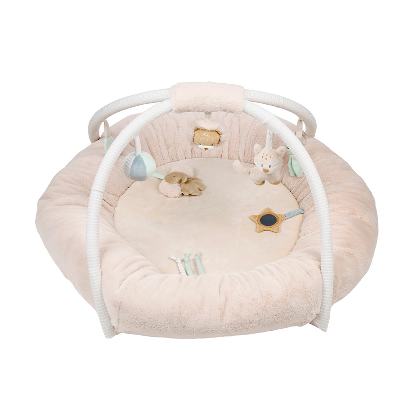 Tapis d'éveil pouf avec arches Ernest & Oli - Flo 