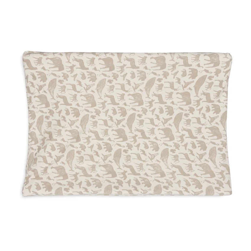 Housse de matelas à langer 50 x 70 cm Animals nougat 