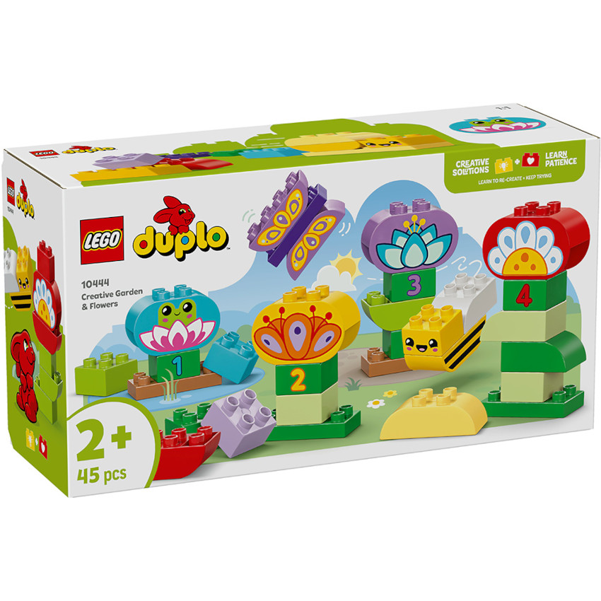 CONSTRUCTION JARDIN CREATIF ET FLEURS DUPLO 