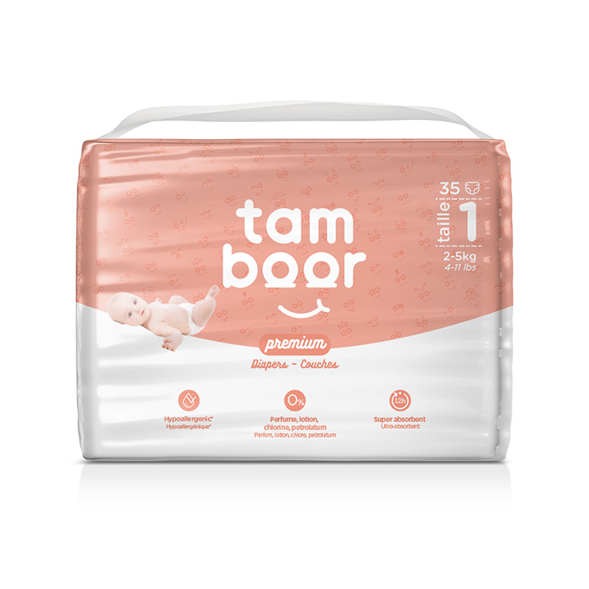 Luier Premium T1 pasgeborene (2-5kg) - x35 