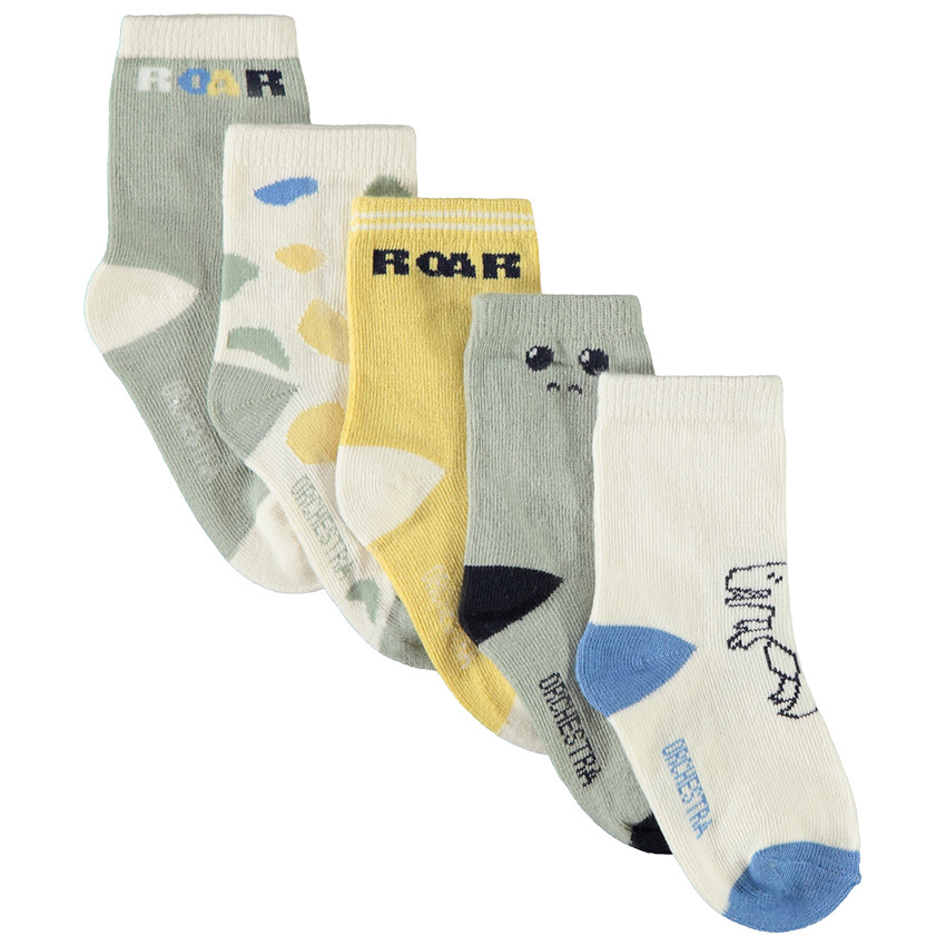 Set van 5 paren van fantasie sokken voor jongens 